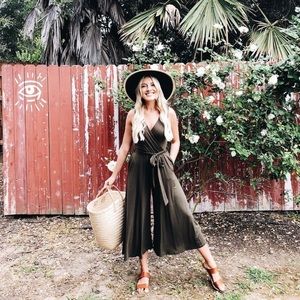 Carly Jean Los Angeles CJLA Amanda Jumper Olive